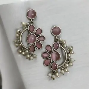 AASHI EARRINGS - Pink