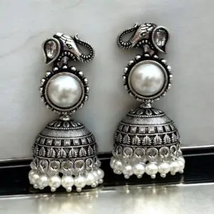 GAJANAN BRASS JHUMKA