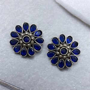 NETRA STUDS - Blue