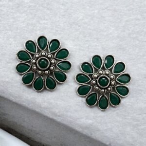 NETRA STUDS - Green