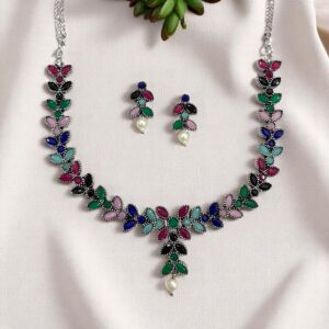 TANVI CHOKER SET-MULTICOLOUR