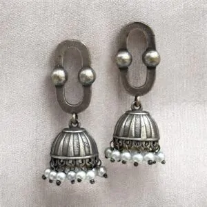 ANTIQUE BRASS JHUMKA