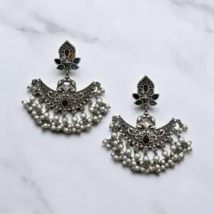 Nakashee Tribal Inspired Chandbalis
