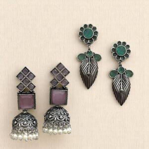 URMI-SET OF 2 EARRINGS COMBO