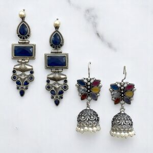 ZIYA-SET OF 2 EARRINGS COMBO