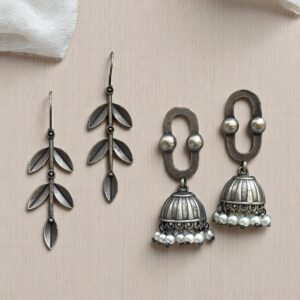 SIVA-SET OF 2 EARRINGS COMBO