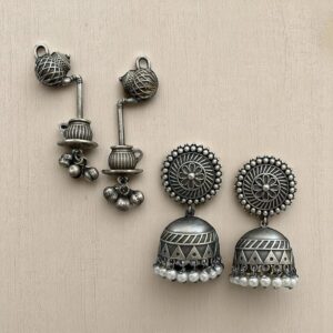 YATI-SET OF 2 EARRINGS COMBO