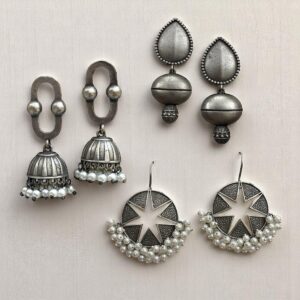 DUTI-SET OF 3 EARRINGS COMBO