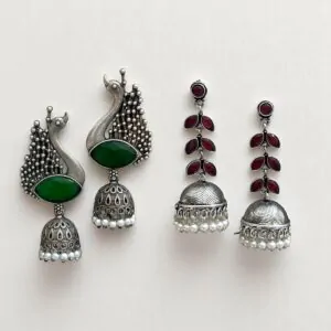 JUHI-SET OF 2 EARRINGS COMBO
