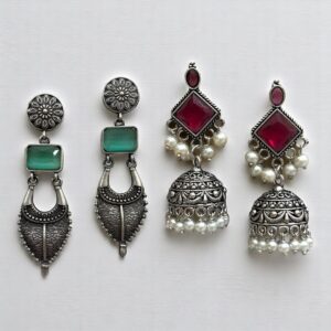 DEVIKA-SET OF 2 EARRINGS COMBO