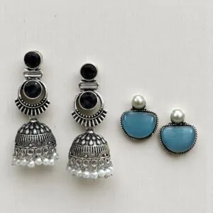 VISHA-SET OF 2 EARRINGS COMBO