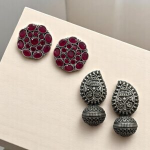 GARIMA-SET OF 2 EARRINGS COMBO