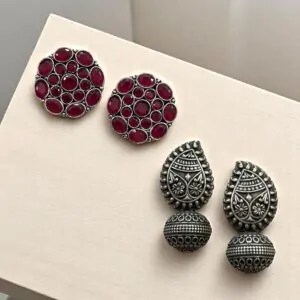 GARIMA-SET OF 2 EARRINGS COMBO
