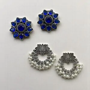 ZOE-SET OF 2 EARRINGS COMBO