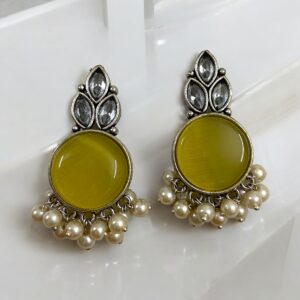 DUTI BRASS STUDS-YELLOW