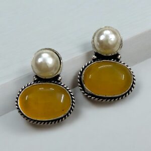 JISHA BRASS STUDS-YELLOW